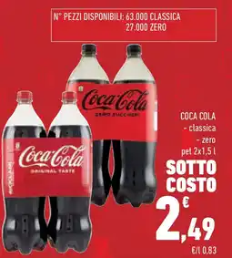 Conad Superstore COCA COLA - classica - zero offerta