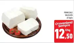 Conad Superstore Primo sale VALLELATA offerta