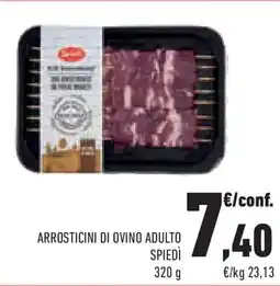 Conad Superstore Arrosticini di ovino adulto SPIEDÌ offerta