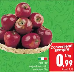 Conad Superstore Mele red offerta