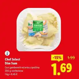 Lidl Chef Select Dim Sum offerta