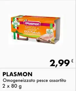 Iper Tosano PLASMON Omogeneizzato pesce offerta