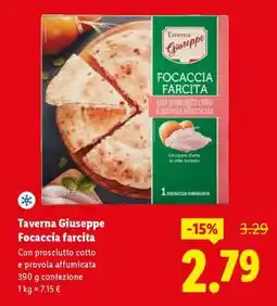 Lidl Taverna Giuseppe Focaccia farcita offerta