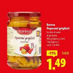Lidl Baresa Peperoni grigliati offerta