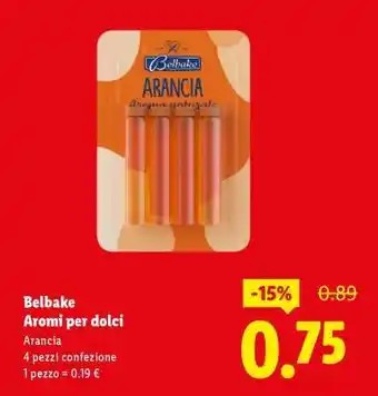 Belbake Aromi per dolci