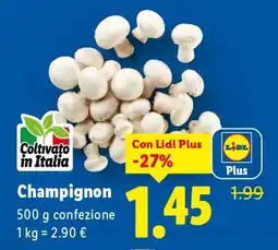 Lidl Champignon offerta