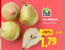 Lidl Pere Williams offerta