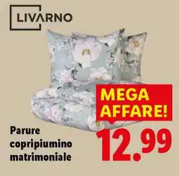 Lidl LIVARNO Parure copripiumino matrimoniale offerta