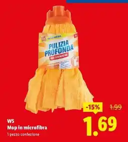 Lidl W5 Mop in microfibra offerta