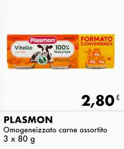 Iper Tosano PLASMON Omogeneizzato carne offerta