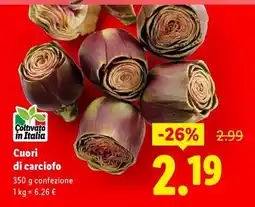 Lidl Cuori di carciofo offerta