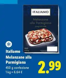 Lidl Italiamo Melanzane alla Parmigiana offerta