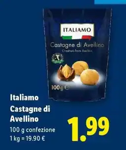 Lidl Italiano Castagne di Avellino offerta