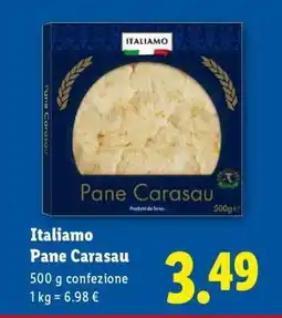 Lidl Italiamo Pane Carasau offerta