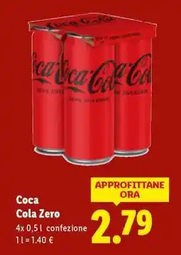 Lidl Coca Cola Zero offerta