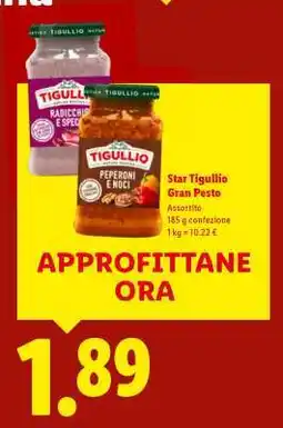 Lidl Star Tigullio Gran Pesto offerta