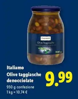 Lidl Italiamo Olive Taggiasche denocciolate offerta