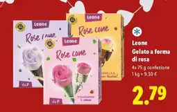 Lidl Leone Gelato a forma di rosa offerta
