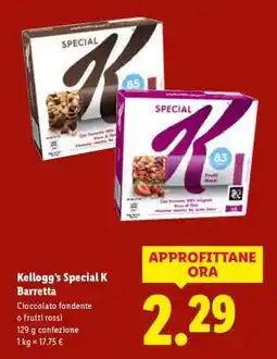 Lidl Kellogg's Special K Barretta offerta