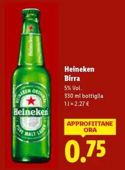 Lidl Heineken Birra offerta