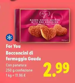 Lidl For You Bocconcini di formaggio Gouda offerta
