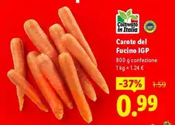 Lidl Carote del Fucino IGP offerta