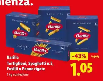 Lidl BARILLA offerta