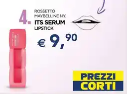 Esselunga Rossetto Maybelline N.Y. ITS Serum Lipstick offerta