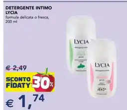 Esselunga DETERGENTE INTIMO LYCIA offerta