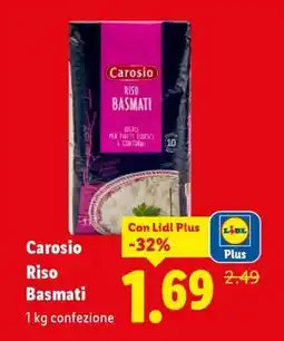 Lidl Carosio Riso Basmati offerta