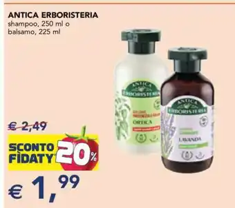 Esselunga ANTICA ERBORISTERIA offerta