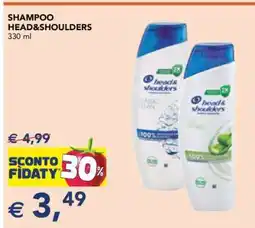 Esselunga Shampoo Head & Shoulders offerta