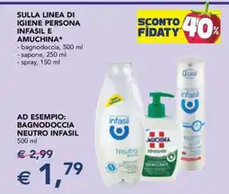 Esselunga Bagnodoccia Neutro Infasil offerta