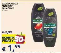 Esselunga BAGNODOCCIA MEN 3 IN 1 PALMOLIVE offerta