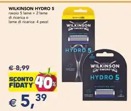 Esselunga WILKINSON HYDRO 5 offerta