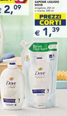 Esselunga SAPONE LIQUIDO DOVE offerta