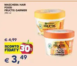Esselunga Maschera Hair Food Fructis Garnier offerta