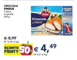 Esselunga Croccole Findus offerta