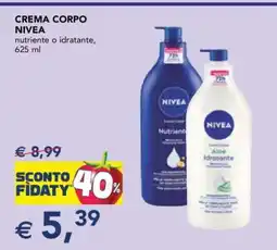Esselunga CREMA CORPO NIVEA offerta
