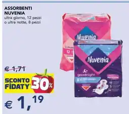 Esselunga ASSORBENTI NUVENIA offerta