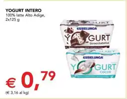 Esselunga Yogurt intero offerta
