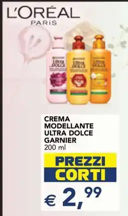Esselunga CREMA MODELLANTE ULTRA DOLCE GARNIER offerta