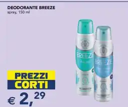 Esselunga DEODORANTE BREEZE offerta