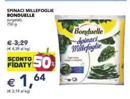 Esselunga Spinaci Millefoglie Bonduelle offerta