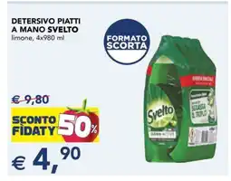 Esselunga DETERSIVO PIATTI A MANO SVELTO offerta