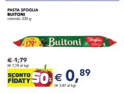 Esselunga Pasta Sfoglia Buitoni offerta