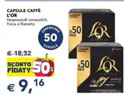 Esselunga CAPSULE CAFFÈ L'OR offerta