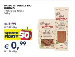 Esselunga PASTA INTEGRALE BIO RUMMO offerta