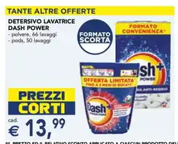 Esselunga Detersivo Lavatrice Dash Power offerta