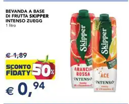 Esselunga BEVANDA A BASE DI FRUTTA SKIPPER INTENSO ZUEGG offerta